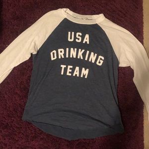 Wildfox USA Drinking Team Shirt